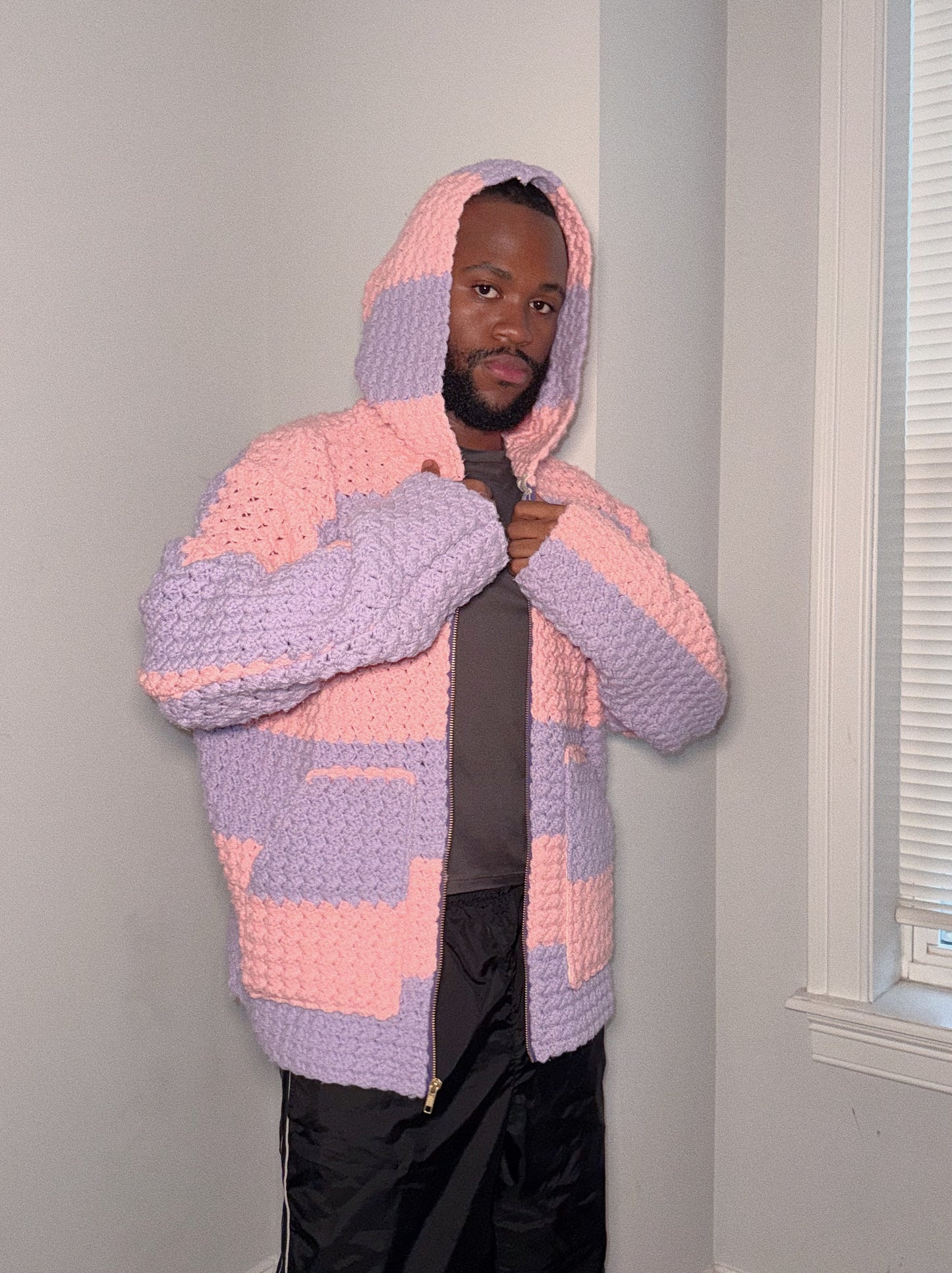 Cotton Candy Sweater Jacket
