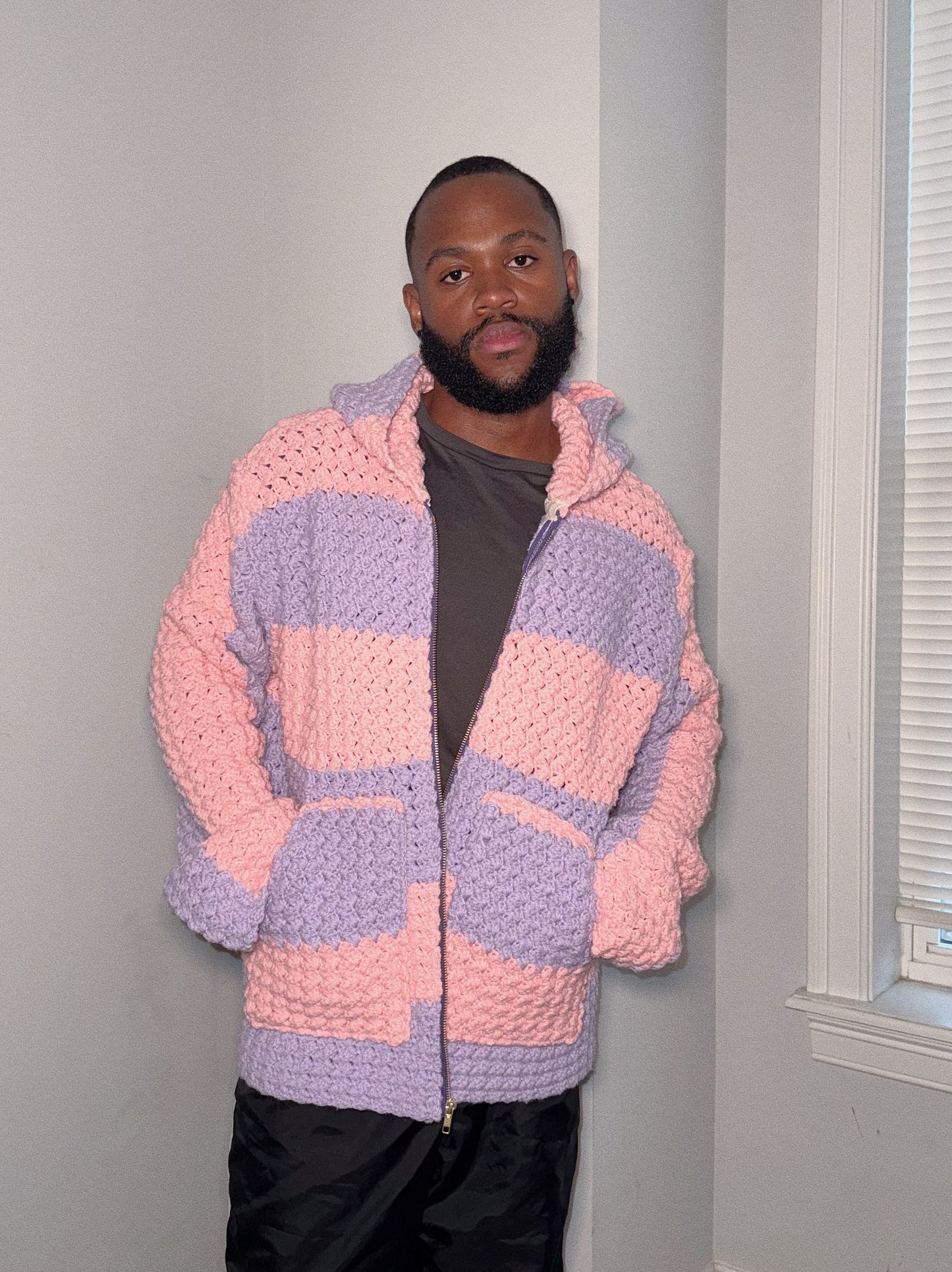 Cotton Candy Sweater Jacket