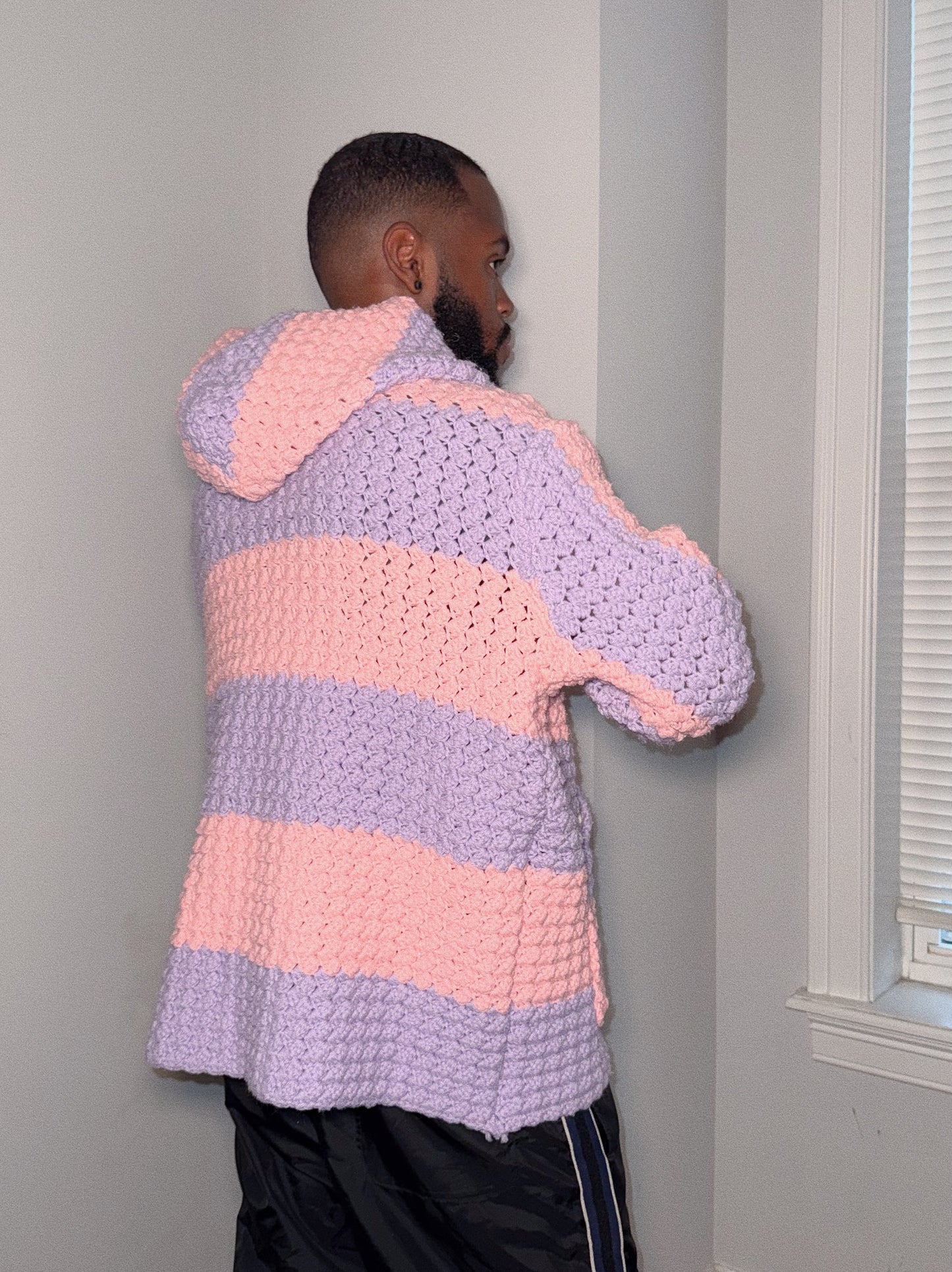 Cotton Candy Sweater Jacket