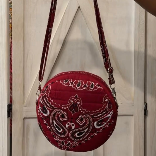 The Nina Round Crossbody Bag Sewing Pattern | Printable PDF | By StarLett